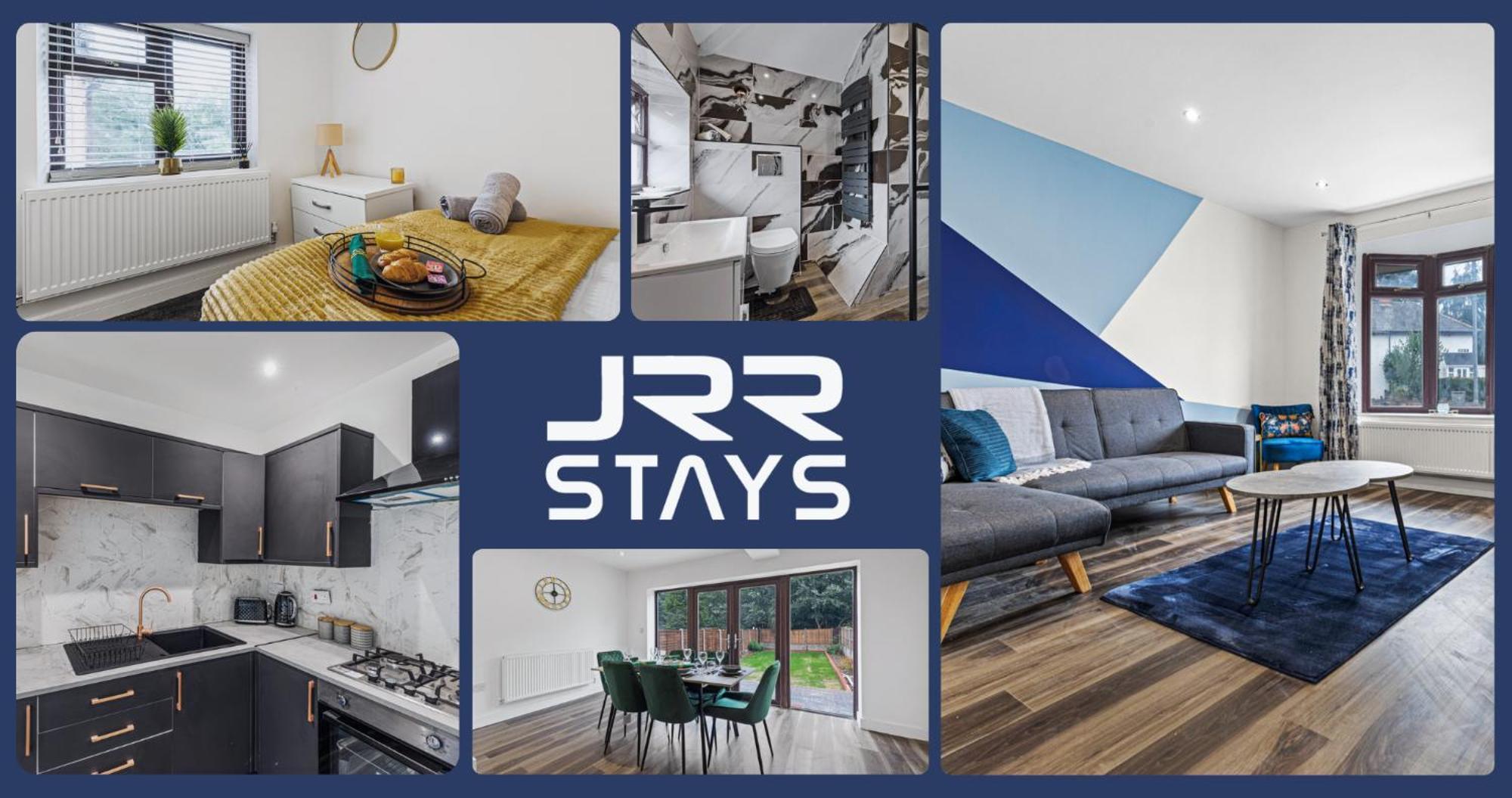 Walsall - 4 Bedroom House, Wi-Fi, Garden , Sleeps 8 - Jrr Stays Bescot Exterior photo